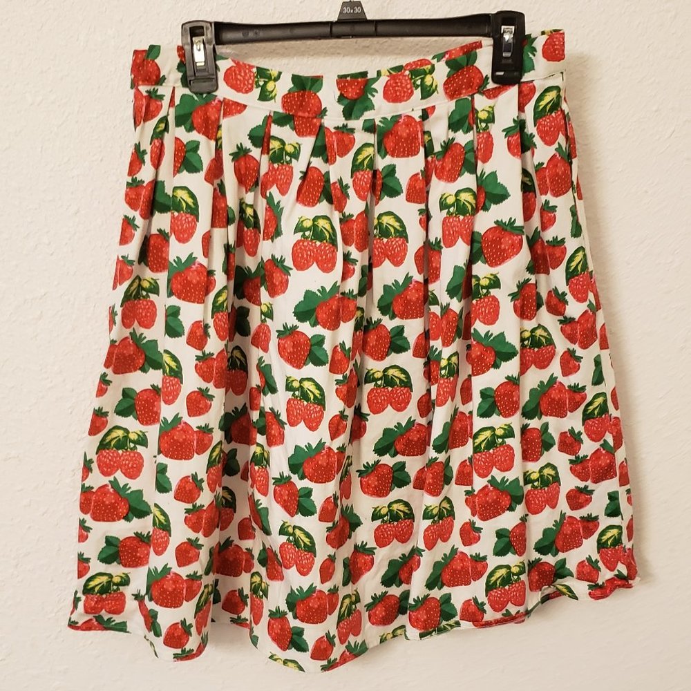 Grace Karin Strawberry Skirt XL